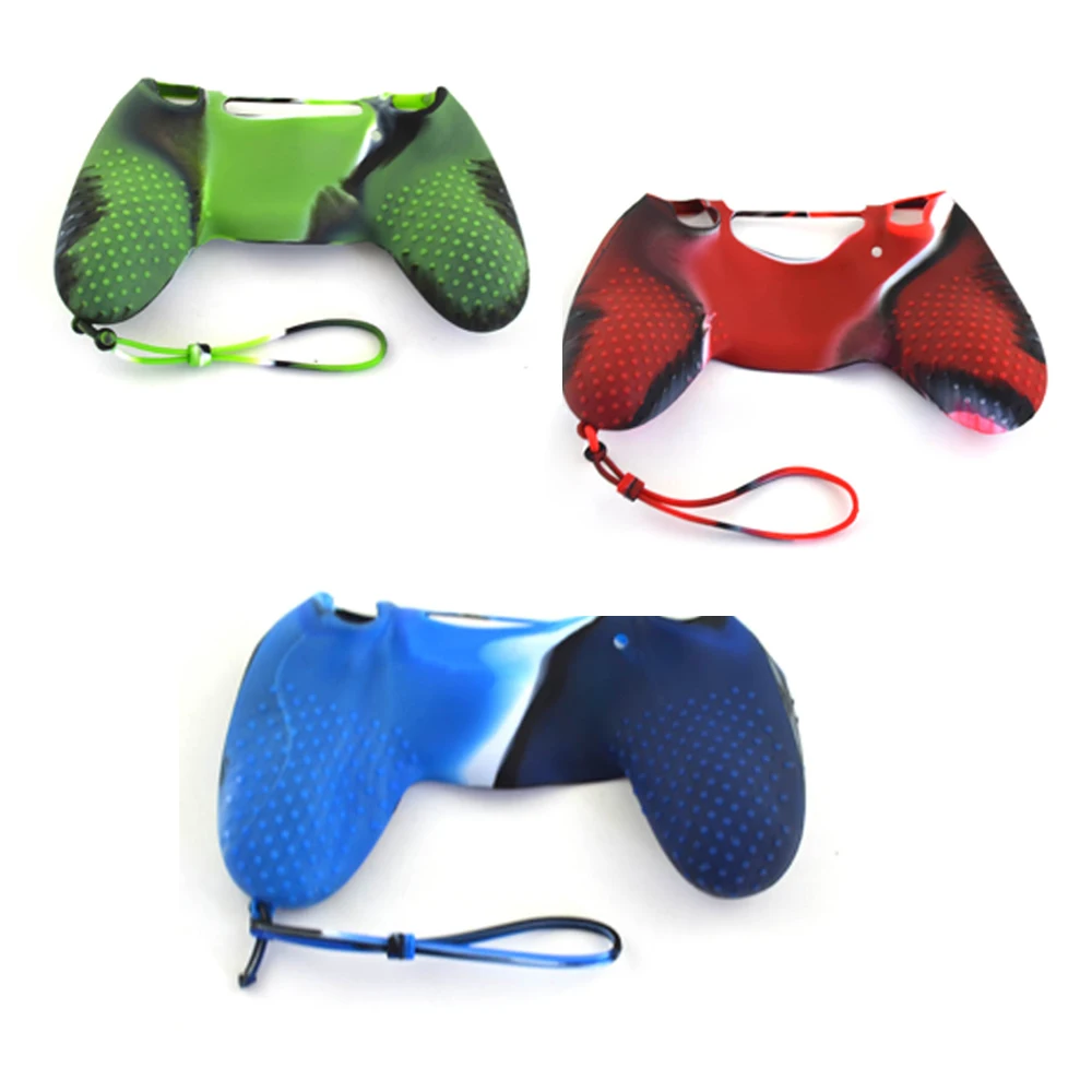 Для контроллера PS4 камуфляжный силиконовый мягкий защитный чехол для Playstation 4 |