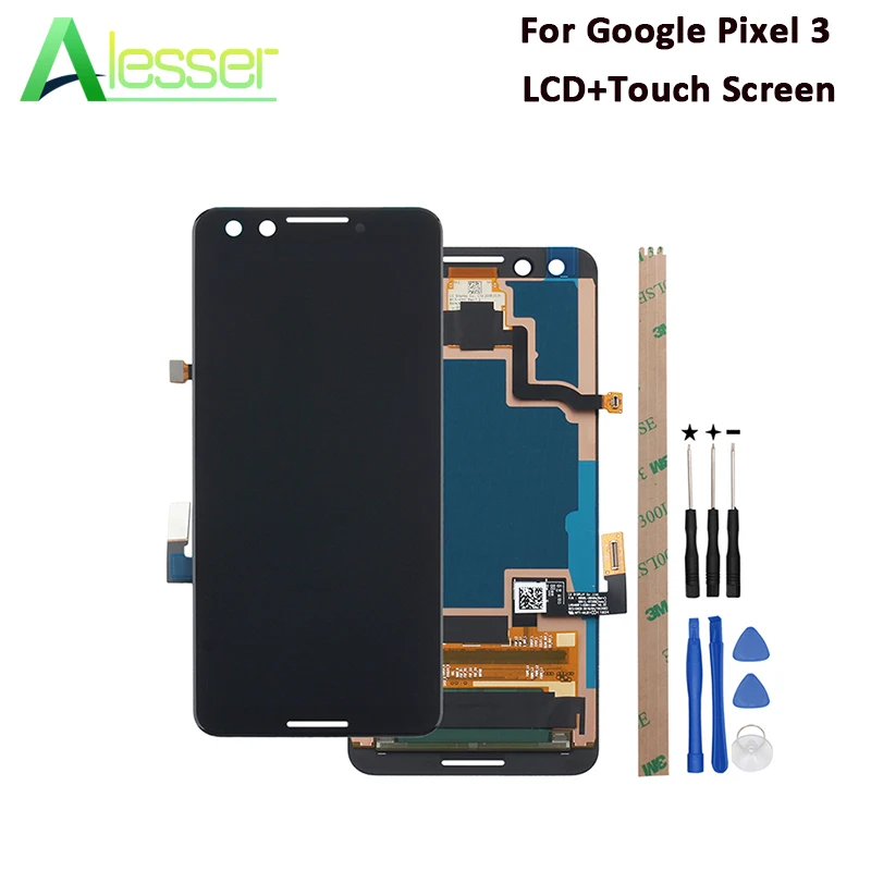 Alesser для Google Pixel 3 ЖК-дисплей и сенсорный экран 5 ''протестированная сборка