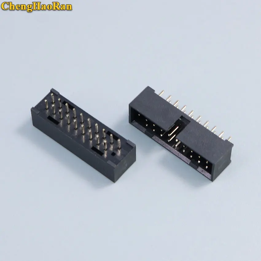 ChengHaoRan 1 шт. USB 3,0 90/180 градусов 20pin 19pin Штекерный соединитель материнской платы chassisplugged пластина IDC 20 контактный коннектор переводник - Цвет: A