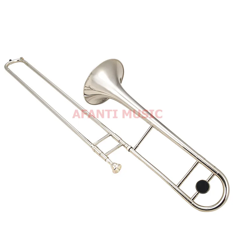 

Afanti Music Bb tone / Yellow Brass / Silver Plated Trombone (ATB-1072)