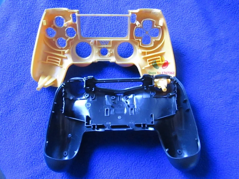 Чехол-накладка для контроллера PlayStation 4 PS4 DualShock черный белый серебристый чехол 1