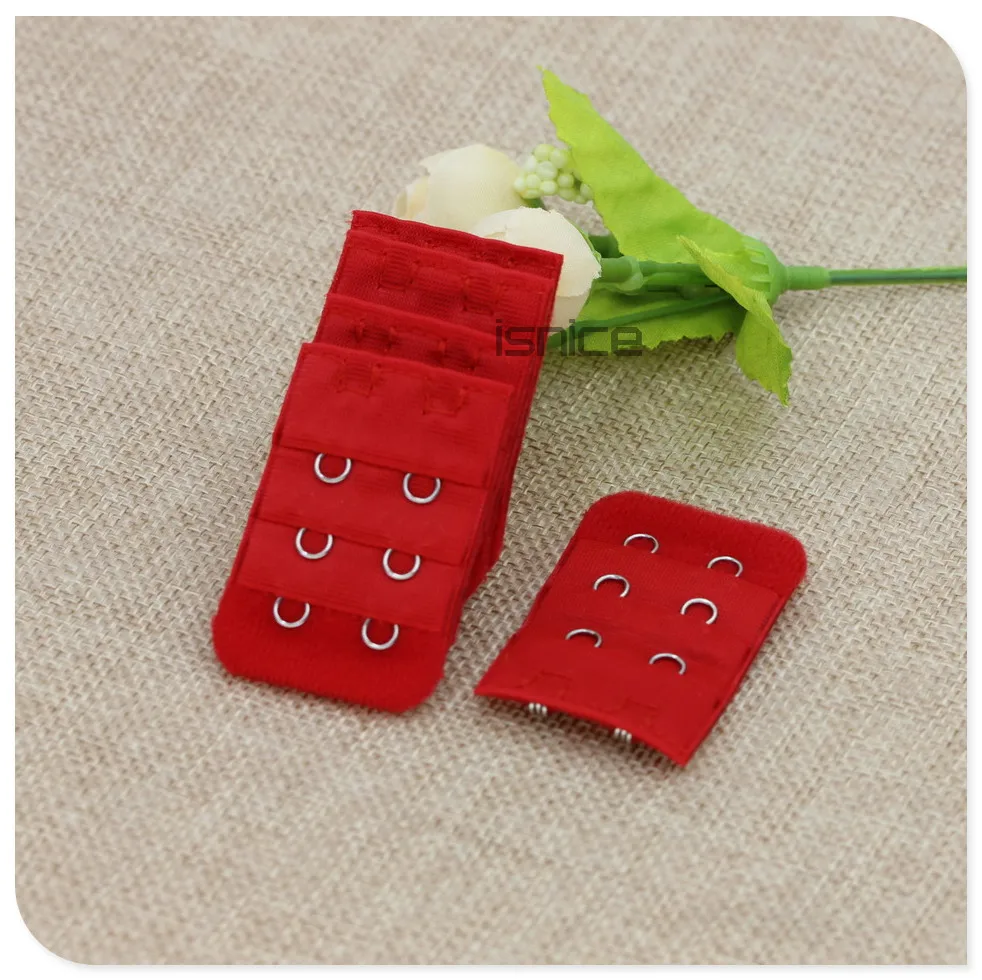 Бюстгальтер женский цветной с 2 крючками 3 ряда застежкой аксессуары для женщин