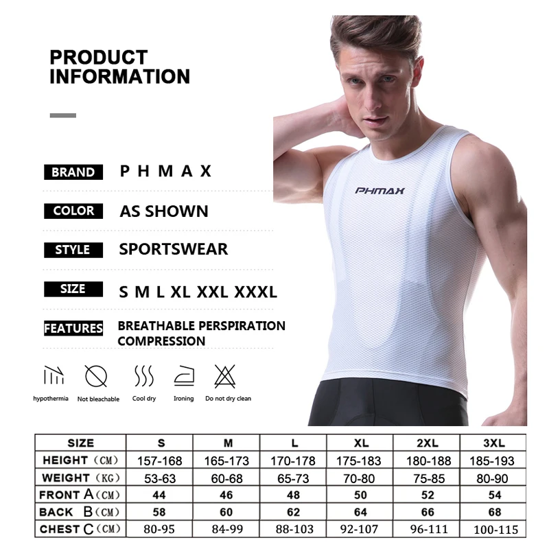 PHMAX майки для велоспорта, сохраняющие сухость, сетчатая одежда для велоспорта, горная дорога, MTB, велосипед, Джерси для спорта на открытом воздухе, горные базовые слои