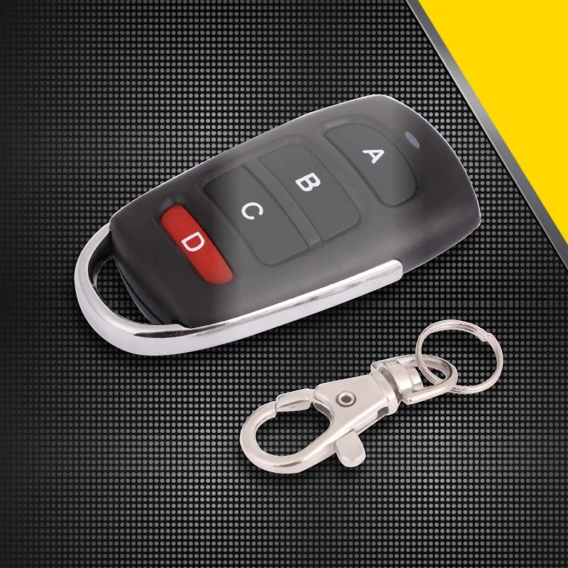433MHz Universal Remote 4 Key Touch Switch Copy Transmitter Clone Replicator Keychain for Garage Door Opener | Электроника
