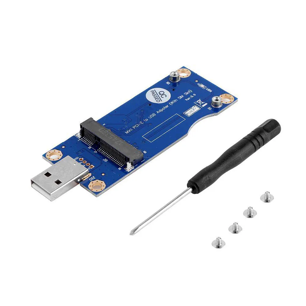 Мини PCI E беспроводной USB адаптер карта с слотом для sim карты WWAN LTE модуль HSJ 19| |