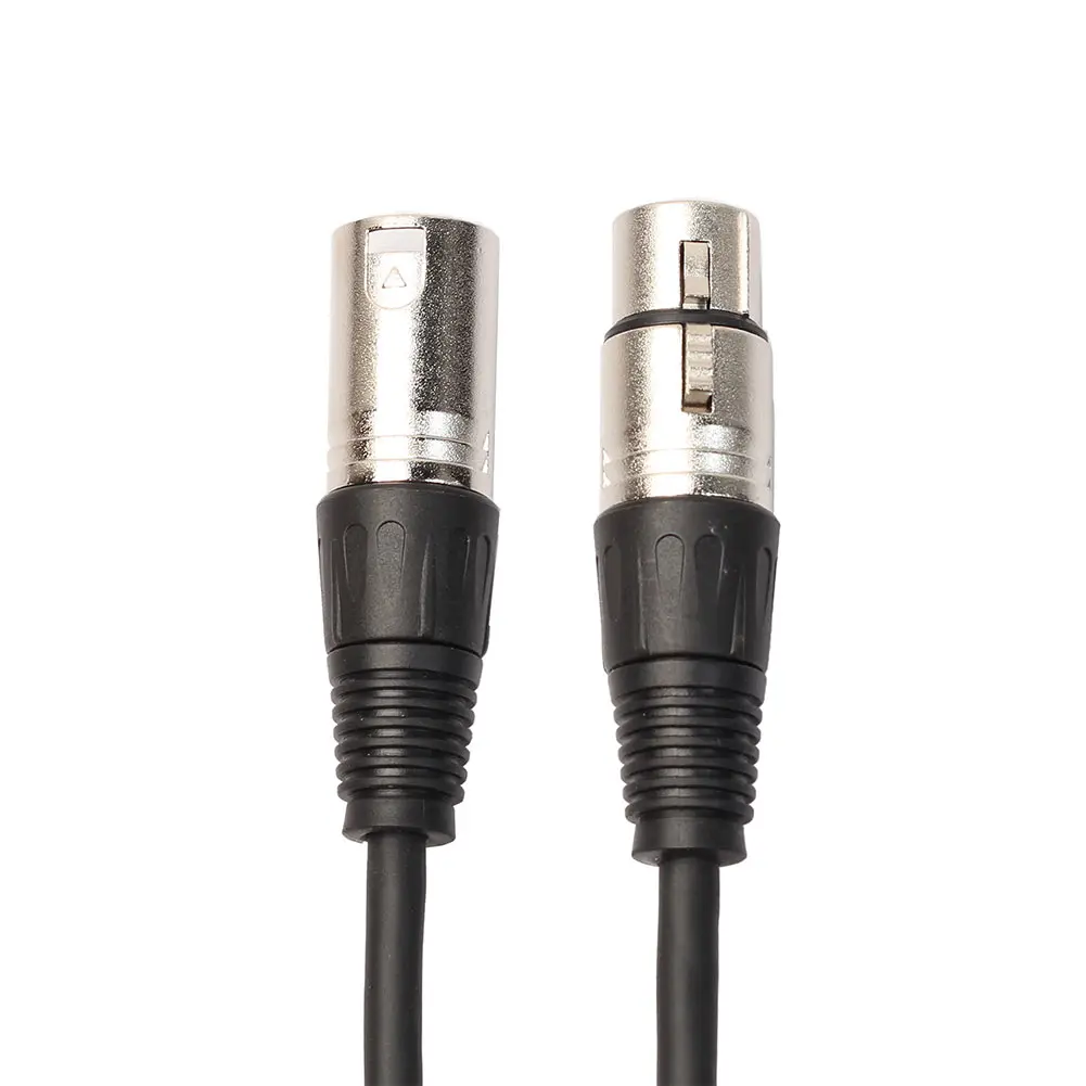 3 Pin XLR кабель для микрофона штекер гнездо сбалансированный свинцовый микрофон OFC