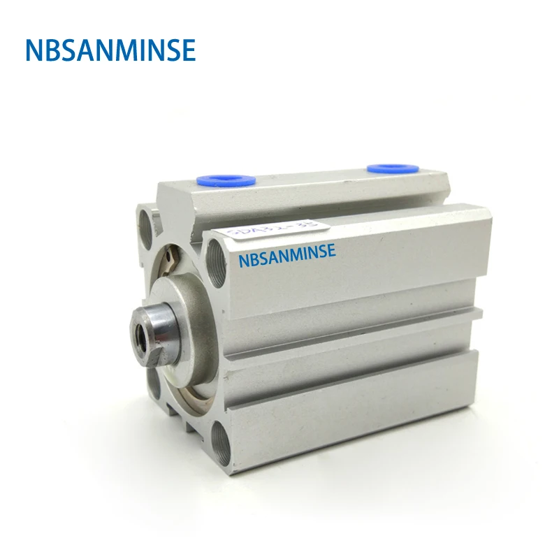 SDA 40-S With Magnet Bore 40mm Compact Cylinder AirTAC Type Double Acting Cylinder Pneumatic  Cylinder NBSANMINSE tn32x60 s tn32x80 s tn32x100 s tn32x120 s airtac pneumatic components passenger double rod cylinder