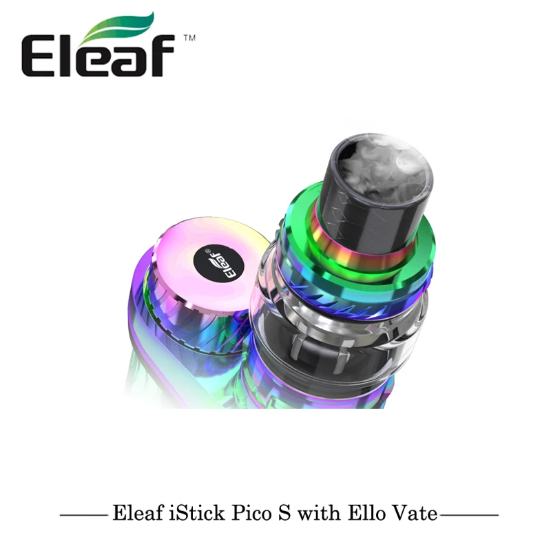 Оригинальный Eleaf iStick Pico S 21700 комплект с 6 мл атомайзером ELLO VATE HW-M HW-N катушка