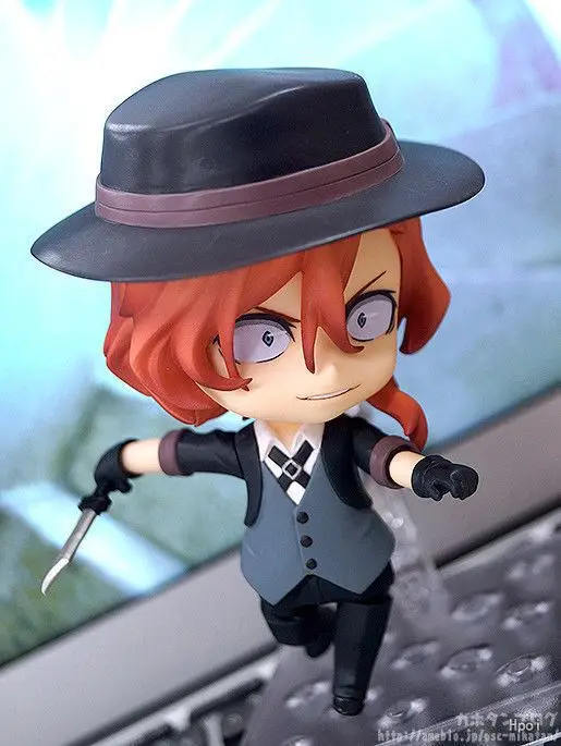 Бродячие собаки bungo накахара чуя Nendoroid 676# фигура ПВХ кукла аниме игрушки Фигурки Коллекция мультфильм