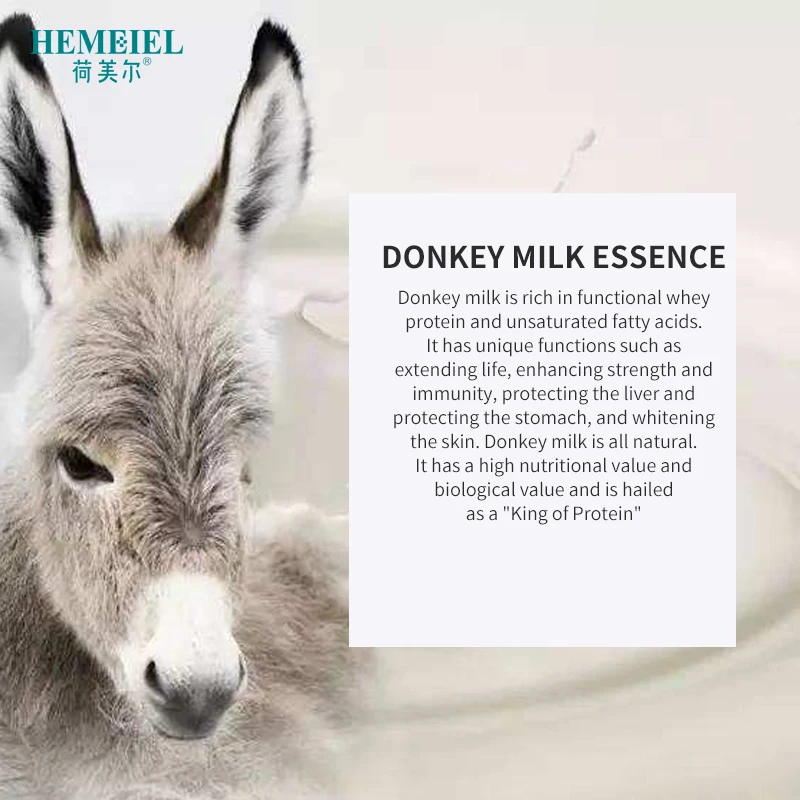 HEMEIEL Donkey молочная эссенция Сыворотка для лица сильная отбеливающая увлажняющая