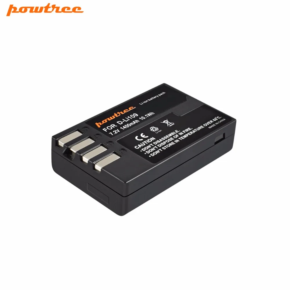 1 упаковка DLI109 D-LI109 LI109 Батарея для PENTAX K-R K-2 KR K2 KR K30 K50 K-30 K-50 K500 K-500 L15 цифровых камер L15