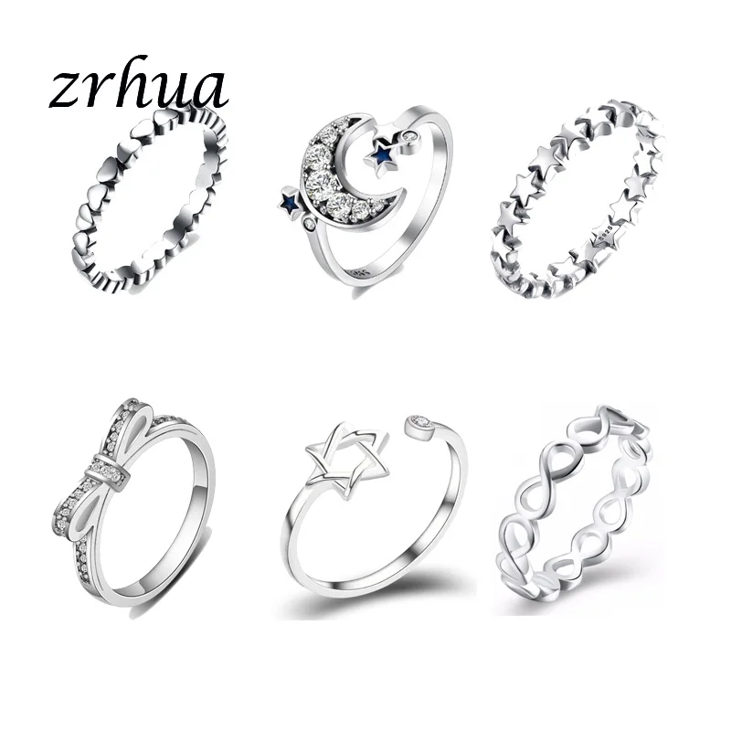 Новинка лидер продаж Винтажные Ювелирные изделия ZRHUA из стерлингового серебра 925