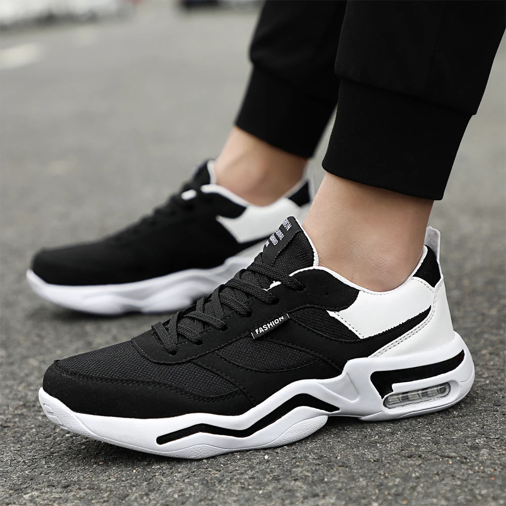 2019 Мужская обувь из дышащего сетчатого материала летняя повседневная мужская