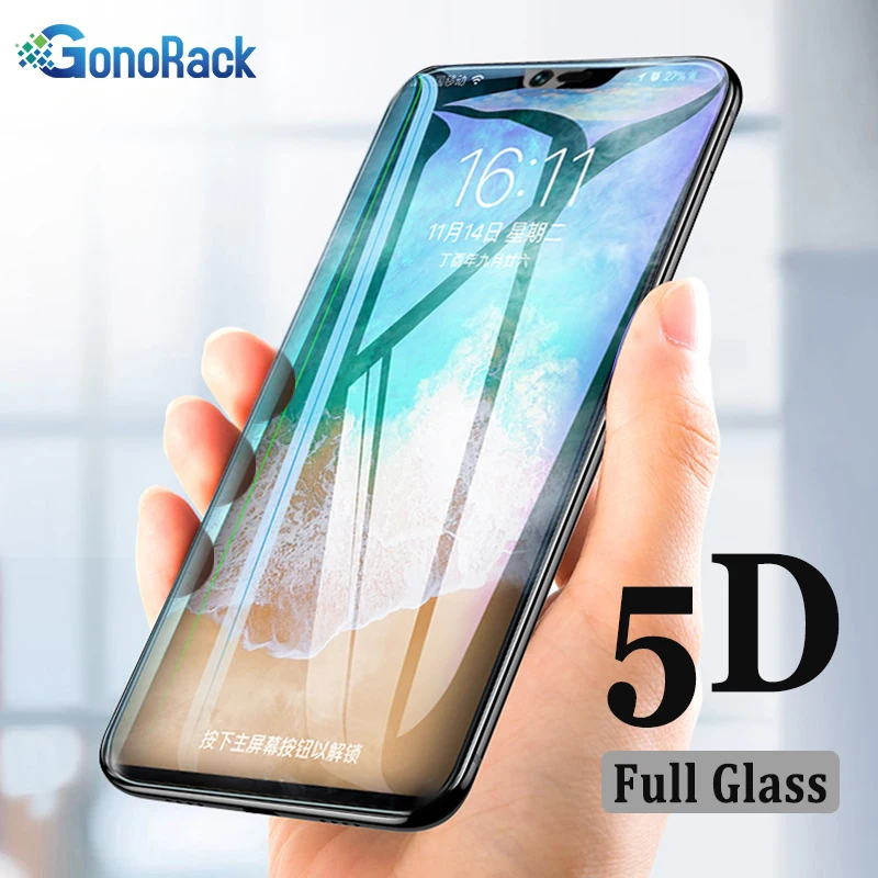 Защитное стекло GonoRack 5D Edge закаленное для oppo A3S A5 Защита экрана OPPO F1S F3 F5 F7 F9 Realme 2