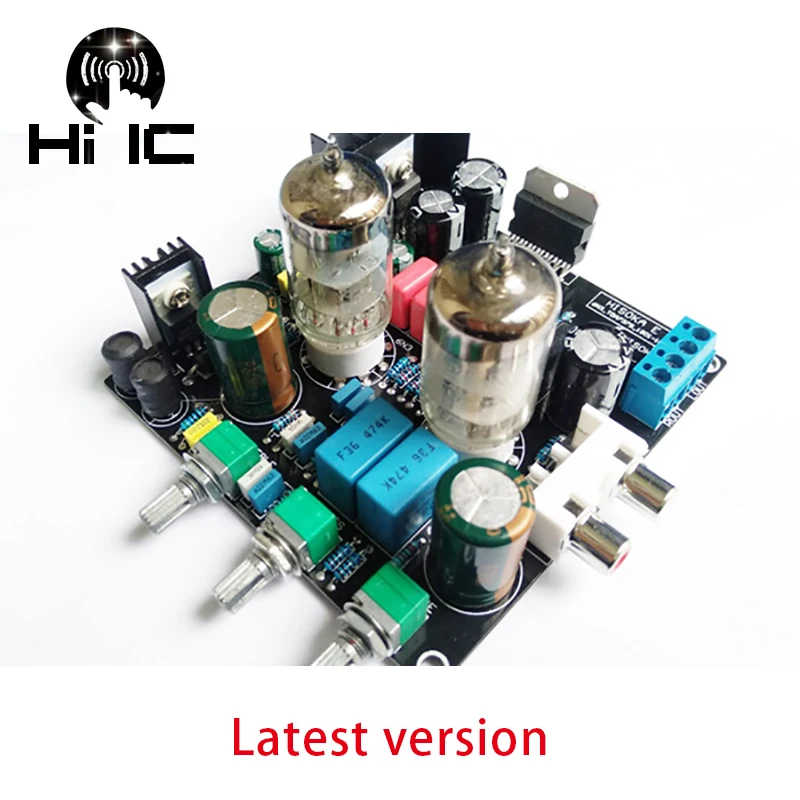 6N3 Drive TDA7379 вакуумный трубный усилитель стерео Hi Fi предварительный 38 Вт + DC 12