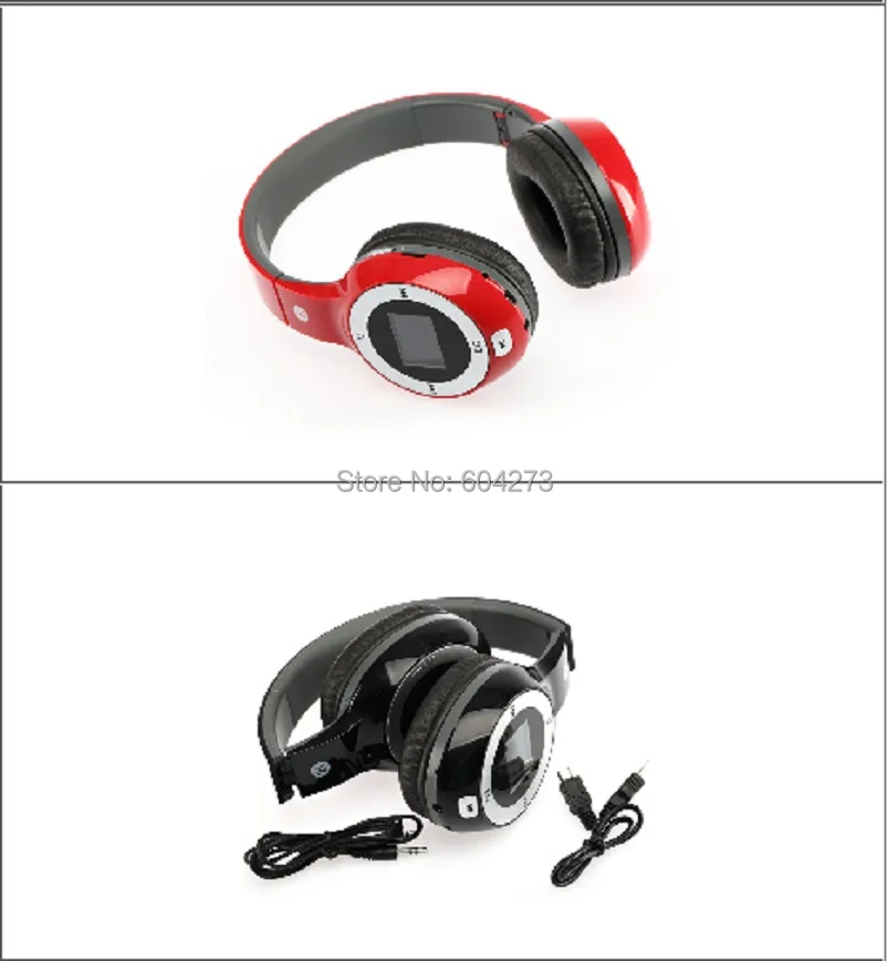 Хорошие беспроводные Складные стерео наушники для спорта MP3 радио TF слот карты