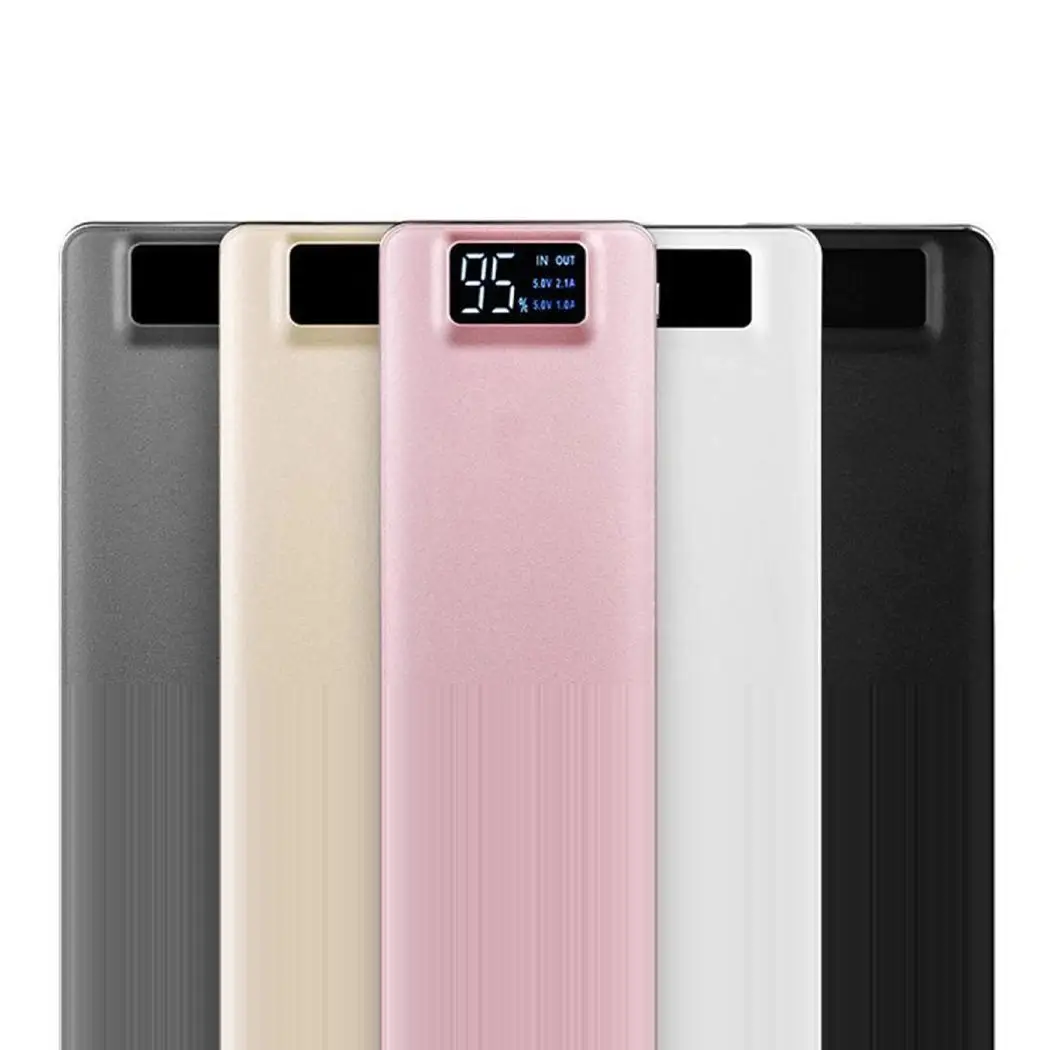 20000mah внешний аккумулятор Портативный 2 USB Мобильный телефон зарядное устройство