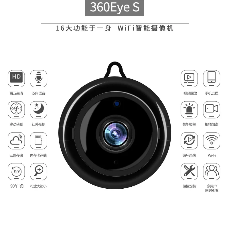 Домашняя безопасность мини wifi 1080P IP камера беспроводная маленькая CCTV инфракрасная камера ночного видения с функцией обнаружения движения Слот для sd-карты аудио приложение CM. Q2