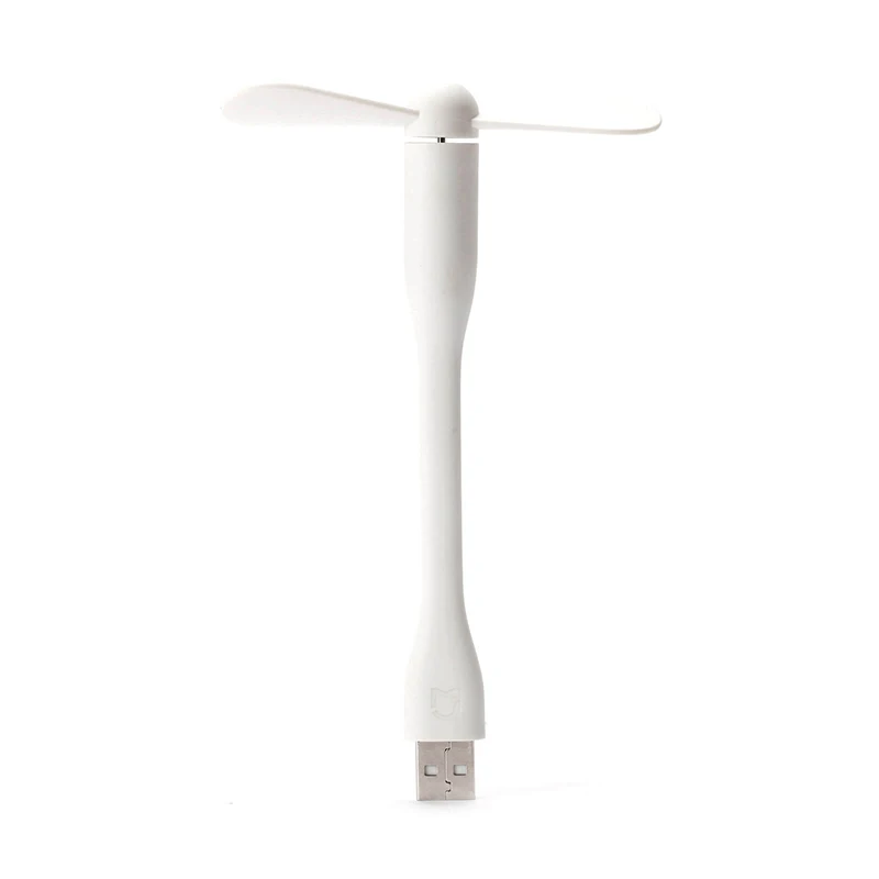 USB вентилятор XIAOMI MIJIA гибкий портативный мини высокосортный силиконовый материал