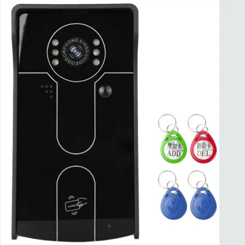 1 шт. Беспроводной Wi Fi IP видеодомофон с камерой 720P приложение Удаленная