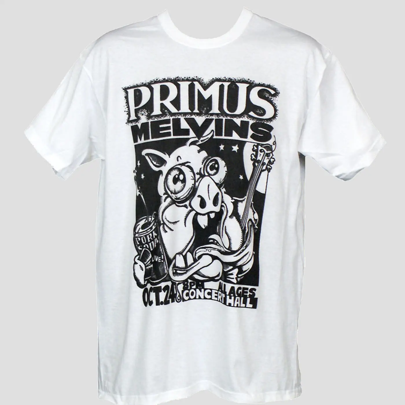 PRIMUS футболка Melvins инструмент металлический панк рок группа графические мужские