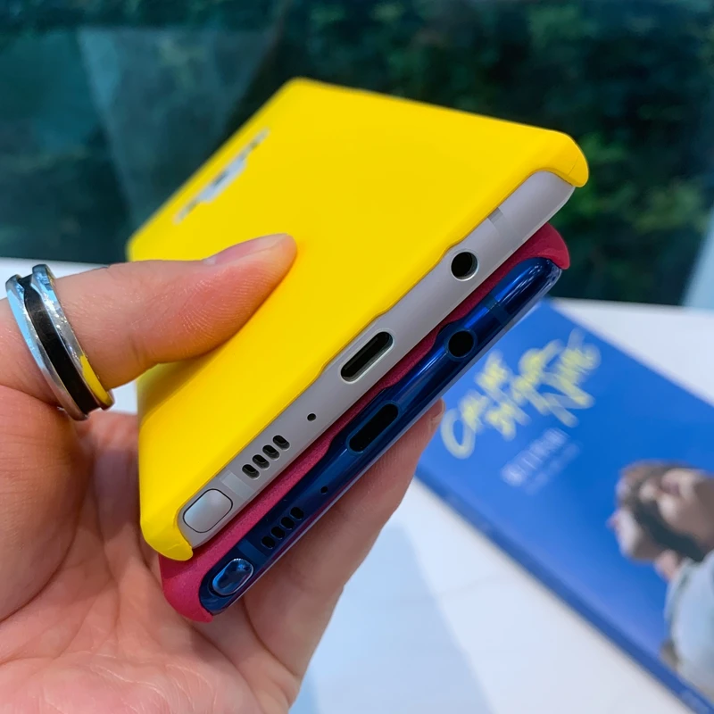 Цветной Матовый Жесткий пластиковый Чехол из поликарбоната для Samsung Galaxy S8 S9 S10 S20
