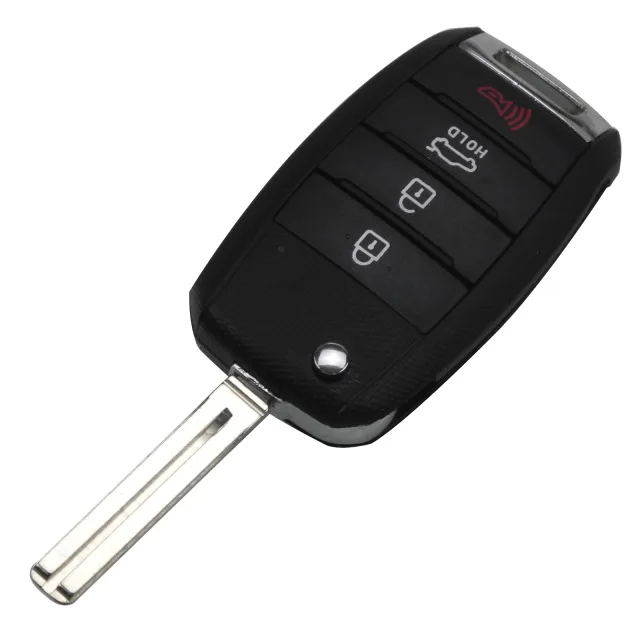 4 кнопки раскладной дистанционный ключ оболочка замена для KIA K2 K3 K5 Carens Cerato Forte