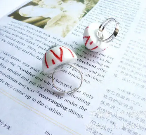 Кольцо с глазным яблоком в стиле Харадзюку индивидуализированное ювелирное