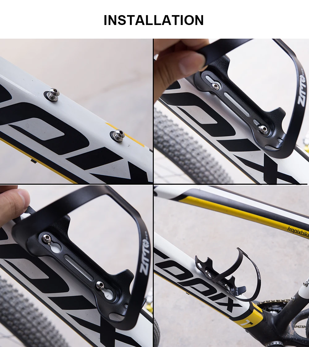 Ztto MTB из сверхлегкого алюминиевого сплава велосипедные бутылки для воды клетка для горной дороги велосипедный держатель для бутылки запчасти для велосипеда