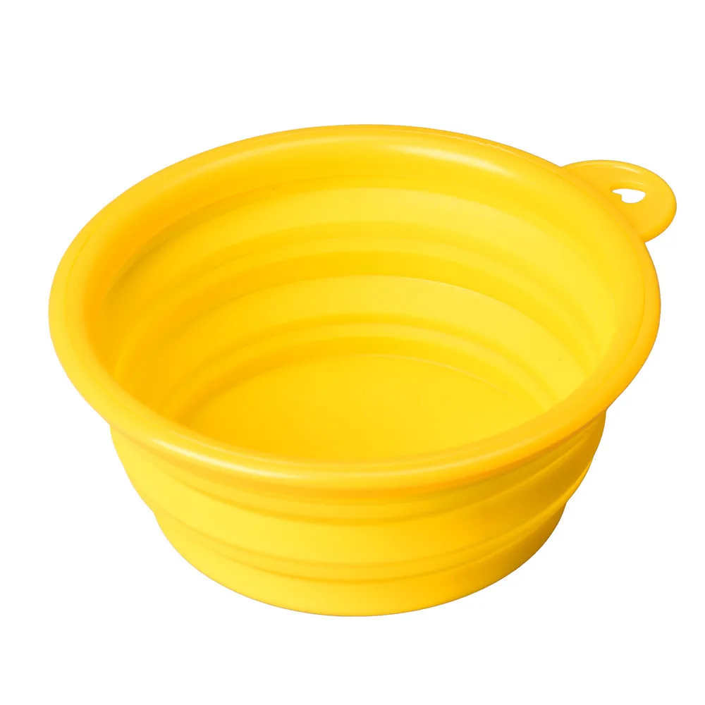 Силиконовая складная миска для кормления собак и кошек Aug8|pet silicone|water dishfeeding bowl |