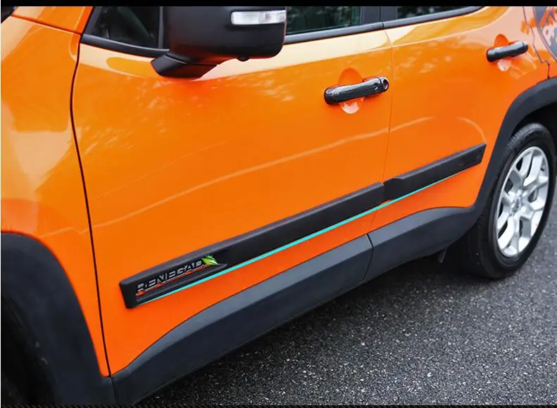 Защитная крышка корпуса боковой двери ABS для Jeep Renegade 2015 2016 2017 2018 от EMS (5