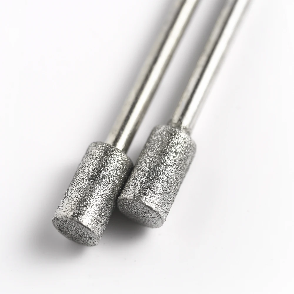 Абразивные насадки для Dremel комплект из 10 цилиндрических алмазных насадок Grit120 3
