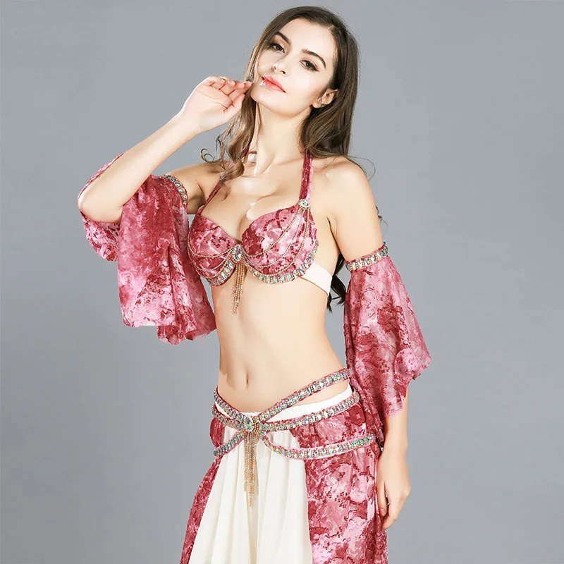 Профессиональный танец живота конкурс костюм бюстгальтер длинная юбка рукава