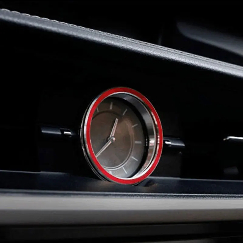 1 шт. внутренняя часть автомобиля средняя центральная консоль кварцевые часы