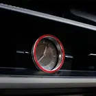 1 шт. внутренняя часть автомобиля средняя центральная консоль кварцевые часы кольцо Крышка отделка украшения для ES250 ES300h ES350 1990-15 автомобильный Стайлинг