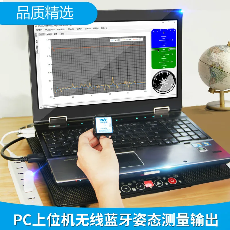 Bluetooth датчик угла ускорения без MPU9250 гироскоп беспроводное отношение измерение