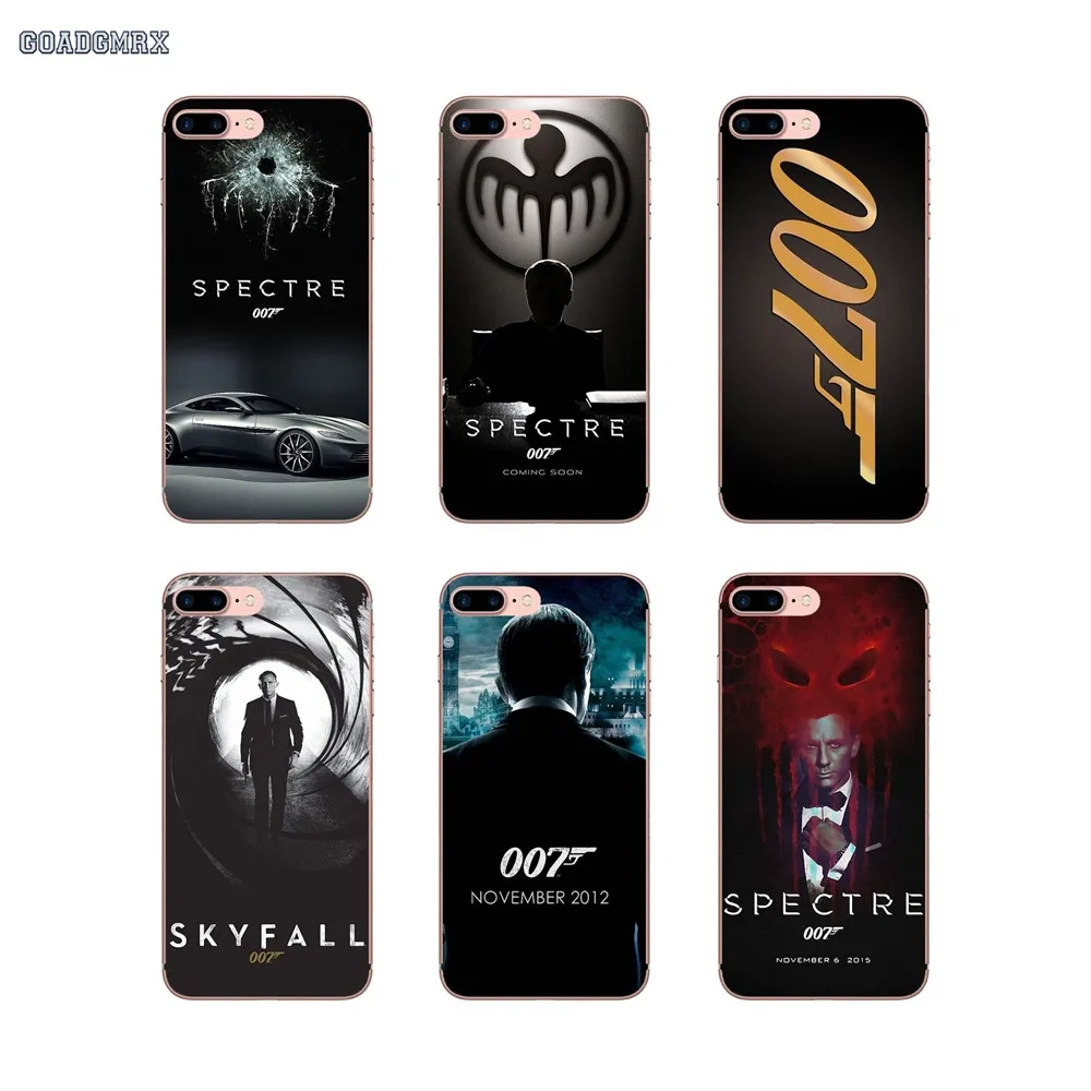 Для Samsung Galaxy A10 A30 A40 A50 A60 A70 A6 A8 A9 plus 2018 A6S A9S Lite чехлы для телефонов James Bond Spectre 007