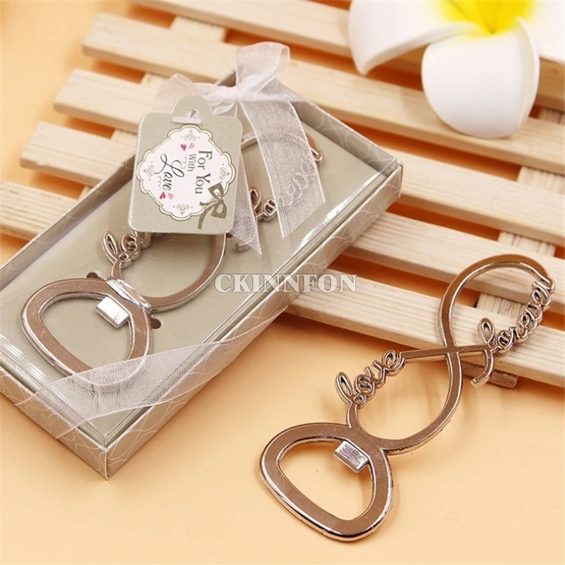 

500Pcs/Lot Love Forever Bottle Opener Wedding Favors And Gifts Wedding Gifts For Guests Wedding Souvenirs Party Supplies