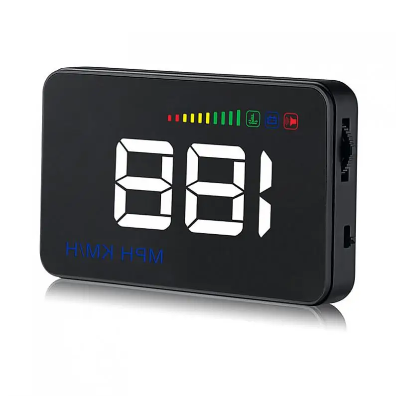 12 В 3 5 дюйма Автомобильный HUD Дисплей Спидометр OBD2 II EUOBD Авто проектор параметр