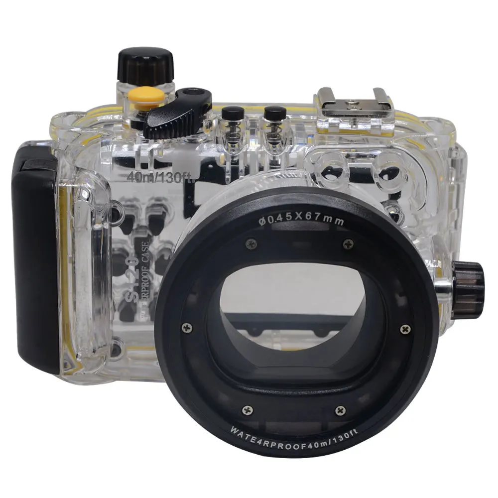 Mcoplus 40 м 130 футов подводный водонепроницаемый корпус чехол для камеры Canon Powershot S120