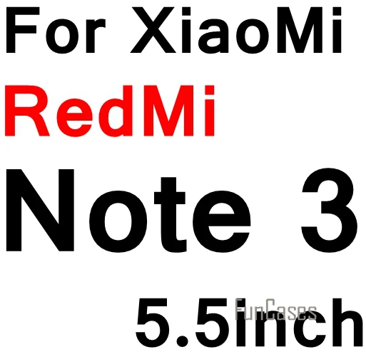 Redmi Note 3 2.5D с уровнем твердости 9H премиум-класса из закаленного Стекло для Xiaomi Redmi Note 2 3 4 Redmi 2 3 4 4X Mi3 4 4C 4S 5 xaomi Xiaomi телефон Экран защитная пленка - Цвет: Redmi Note 3