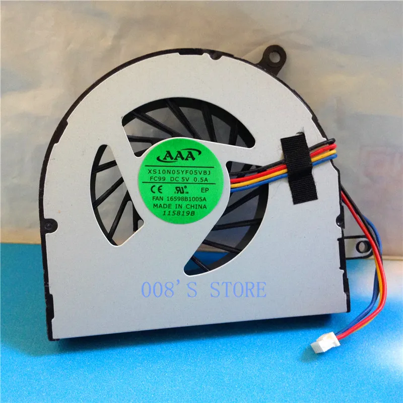 New CPU Cooler Fan Fit For Lenovo Ideapad G400 G405 G500 G505 G500A G490 G410 G510 4 Wires Laptop Cooling DIY Replacement | Компьютеры и