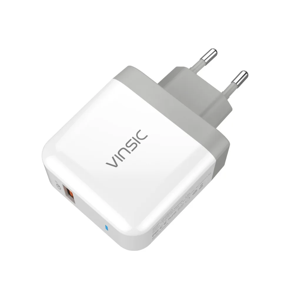 Vinsic быстрая зарядка 3.0 usb зарядное устройство смарт быстрый турбо для iphone7 samsung galaxy