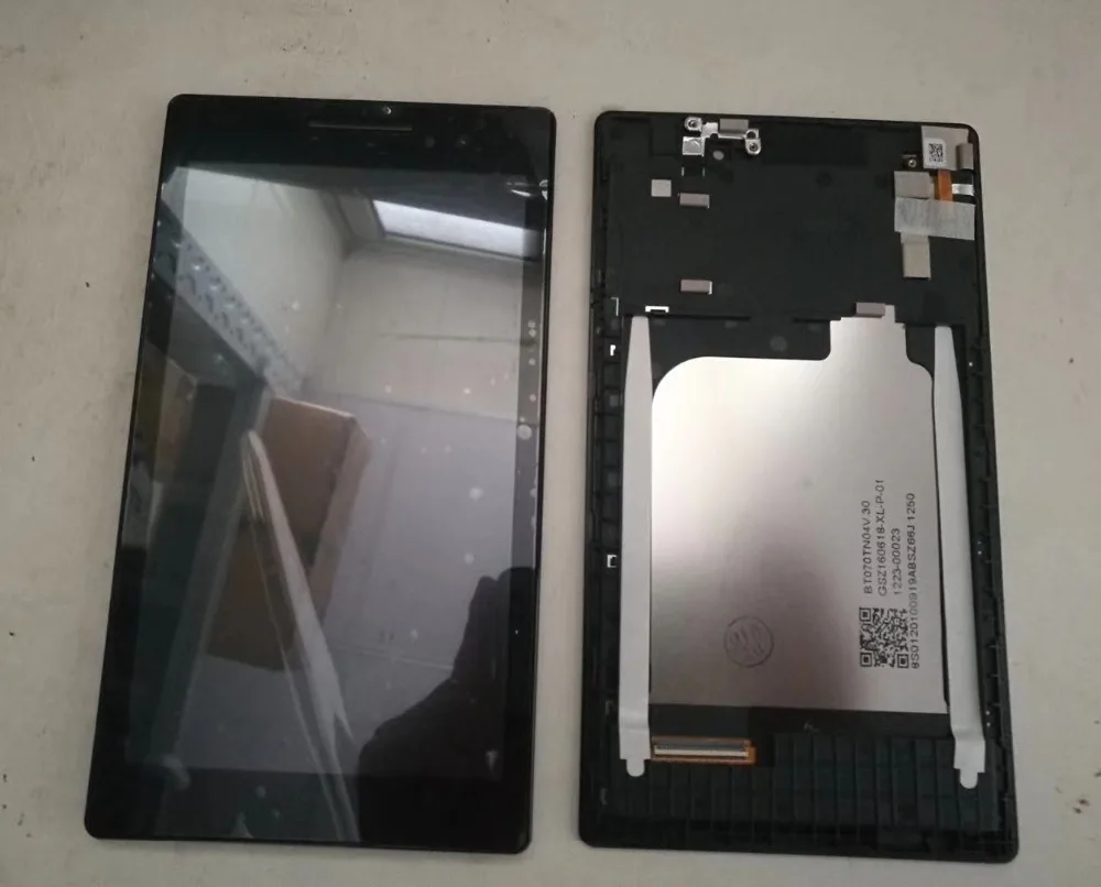 7-дюймовый запасной ЖК-дисплей для Lenovo Tab 2 A7-20 сенсорный экран с рамкой в сборе