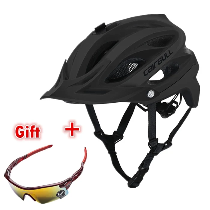 BLACK CAIRBULL MTB DVR велосипедный шлем спортивная и экшн видеокамера устанавливаемый велосипедный шлем горный внедорожный велосипедный шлем BMX Casco - Цвет: BLACK