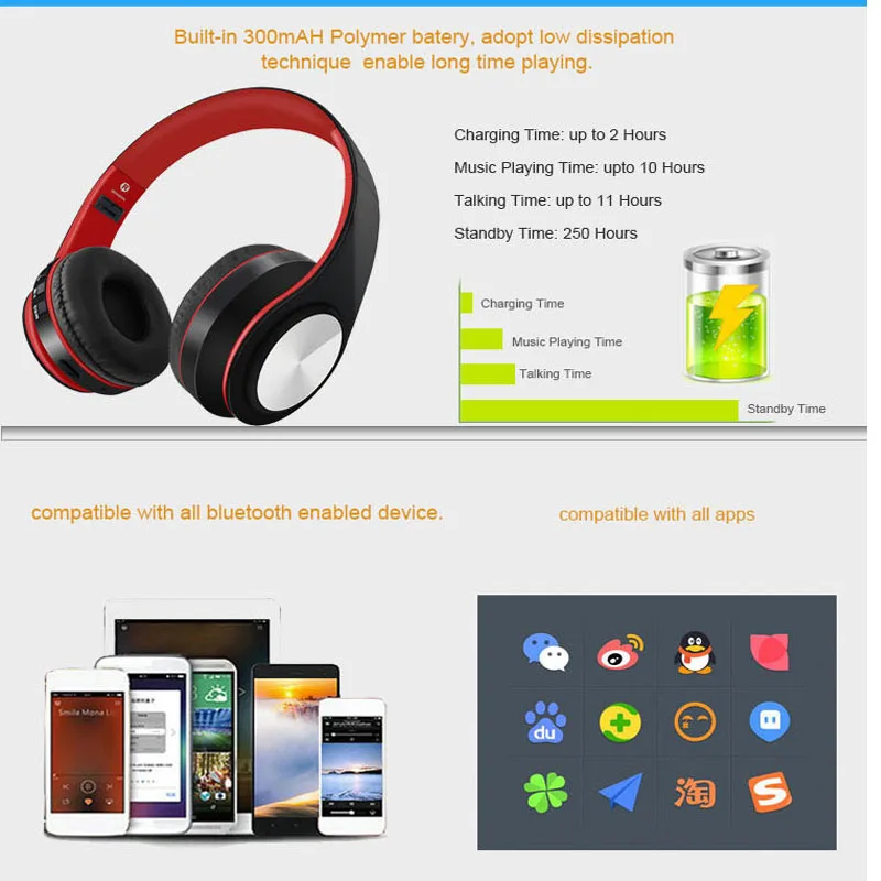 YTOM Мода горячая распродажа Bluetooth гарнитура складные беспроводные наушники с