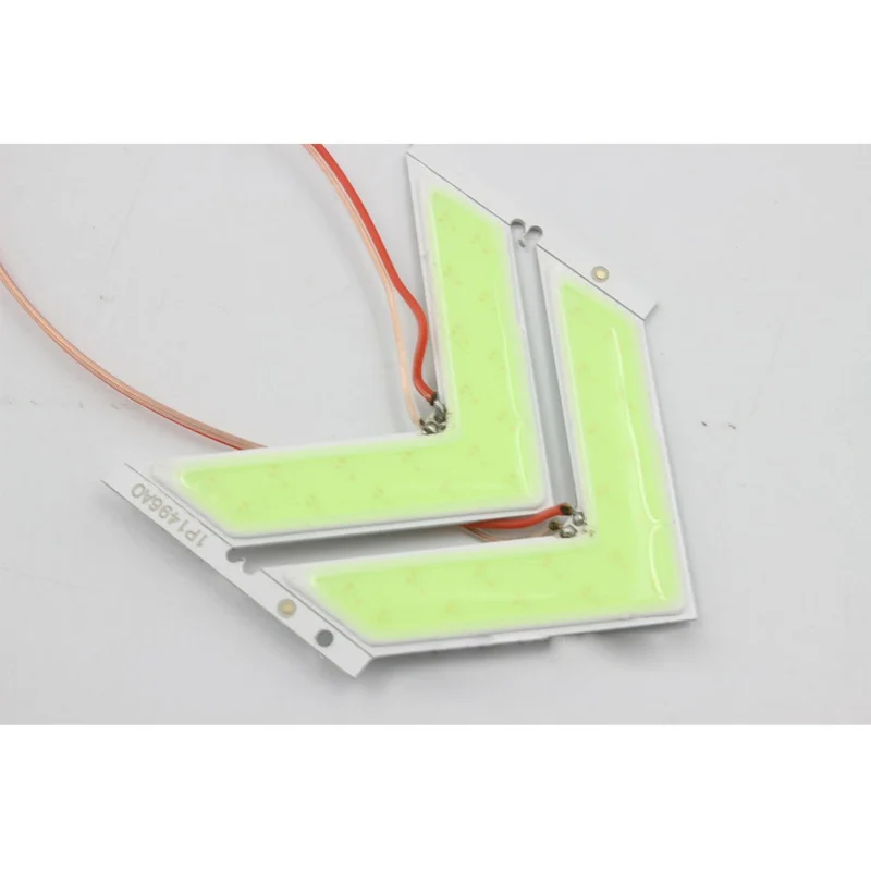 2 шт./компл. Авто COB 18SMD 18 светодиодный индикатор со стрелками Безопасный панели