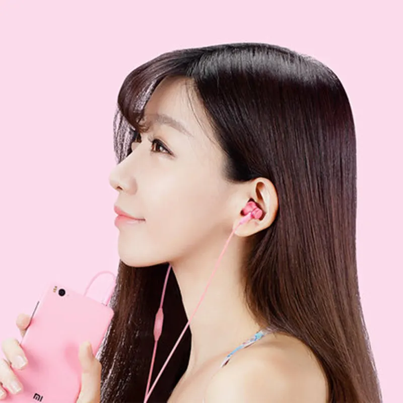 Оригинальные наушники Xiaomi mi Youth Version с микрофоном и управлением проводом In-Ear Piston для смартфонов Huawei Samsung.
