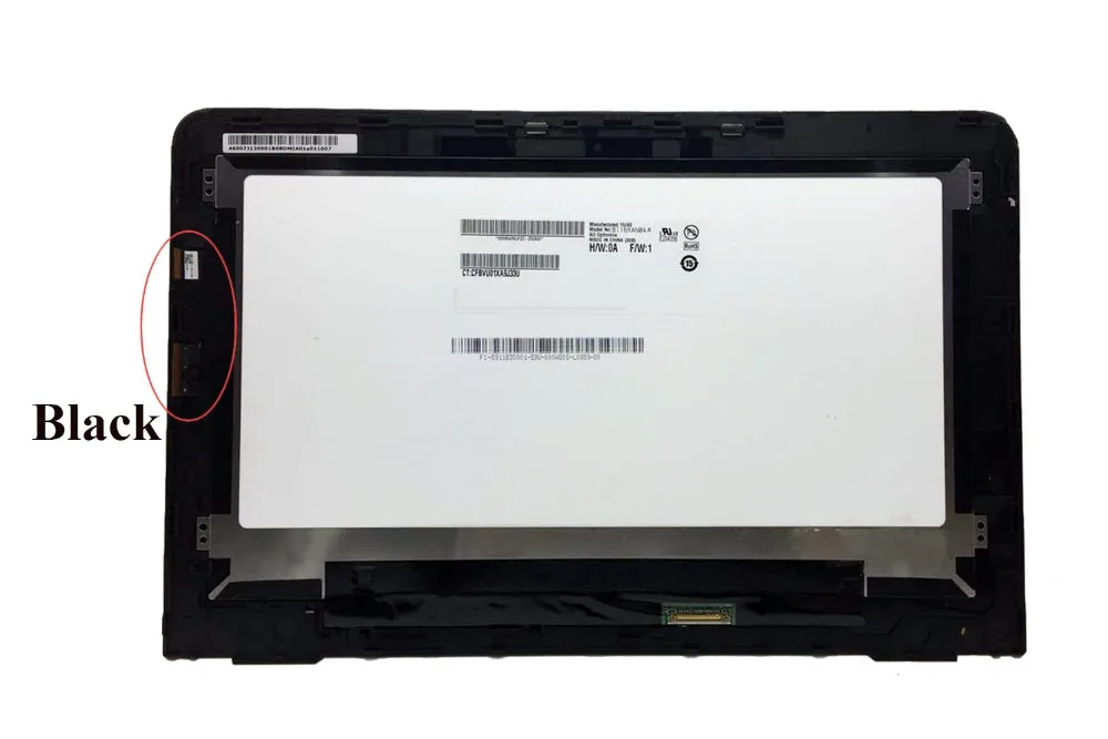 ЖК-кодирующий преобразователь сенсорного экрана в сборе с рамкой для HP Pavilion x360
