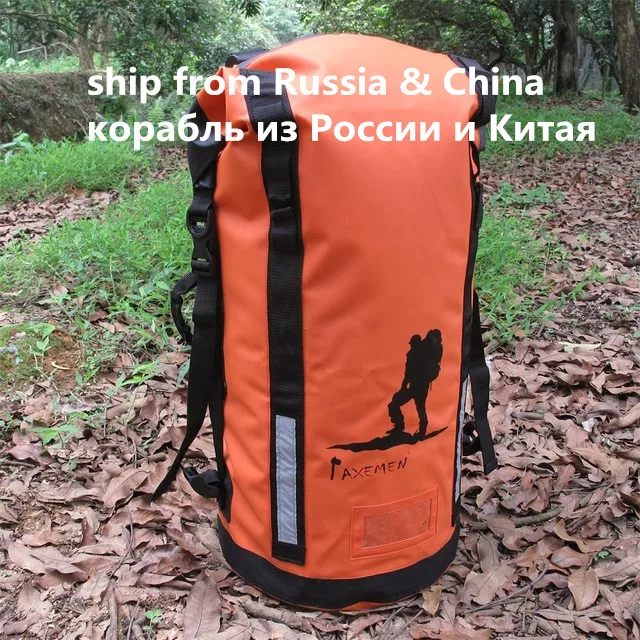 

Водонепроницаемая сумка Axeman для дайвинга, многофункциональный ранец для каноэ, рафтинга, походов, плавания, Сухой Рюкзак